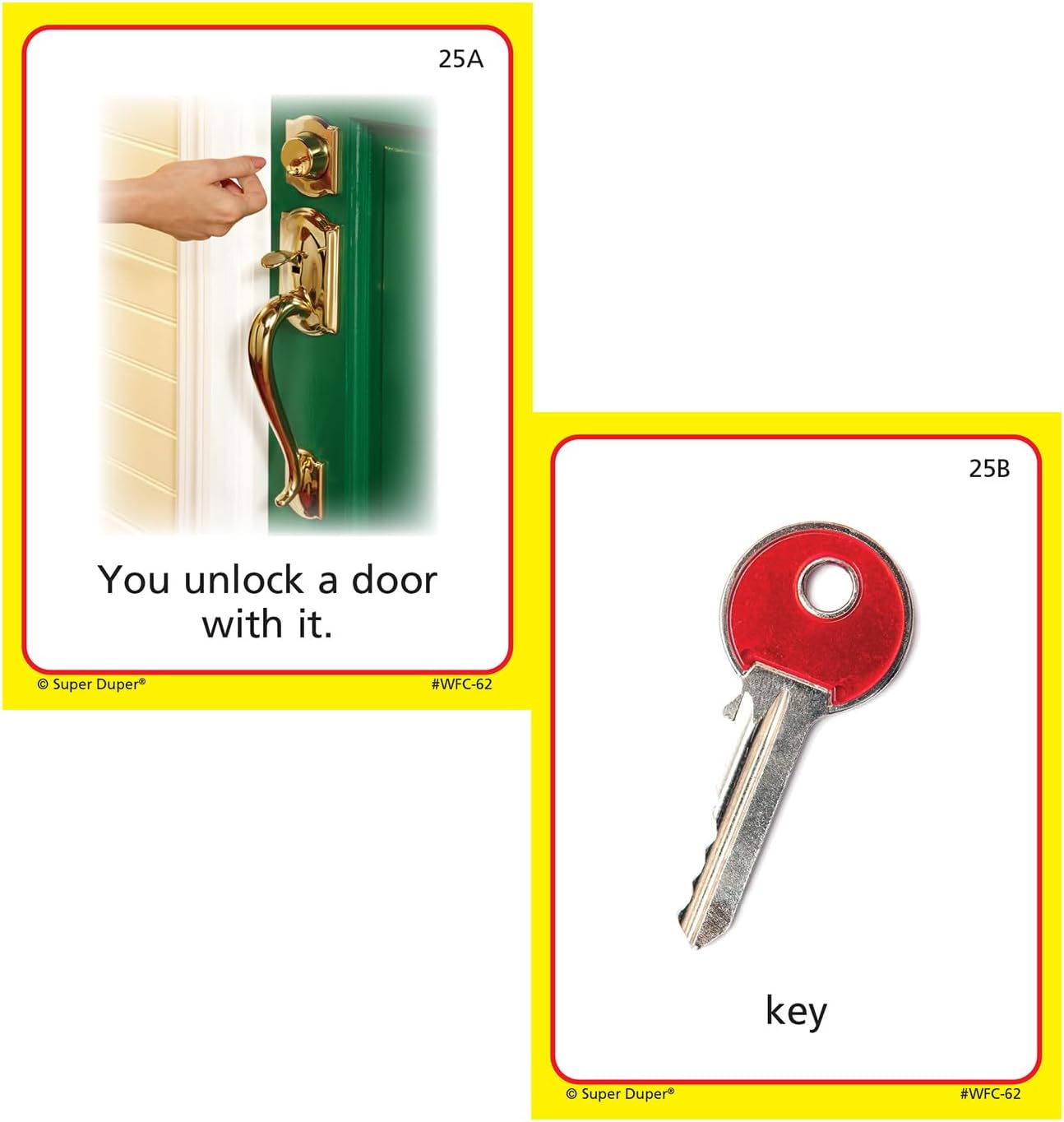 Super Duper Publications | Function Pair-Ups Photo Flash Cards | Identify and Describe Everyday Objects Fun Deck | Educational Learning Materials for Children