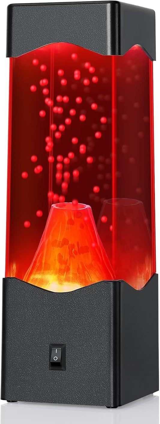 Volcano Night Light for Kids Adults,Fun Kids Gifts for Birthday Christmas,Unique Home Bedroom Bed Desk Decor Mood Light,Volcanic Science Kit Educate Autistic Toys,Bedside Table lamp for Son Grandson