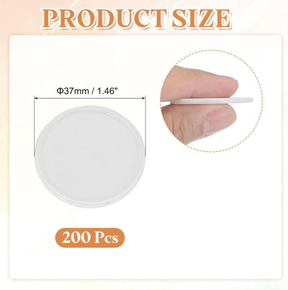 uxcell Plastic Poker Chips, Learning Counters Counting Counters Disk Marker Opaque Game Token for Game Play Math Counting