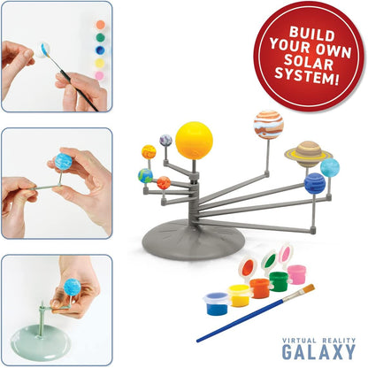 Abacus Brands Virtual Reality Galaxy Gift Box - Illustrated Interactive VR Book and STEM Learning Activity Set