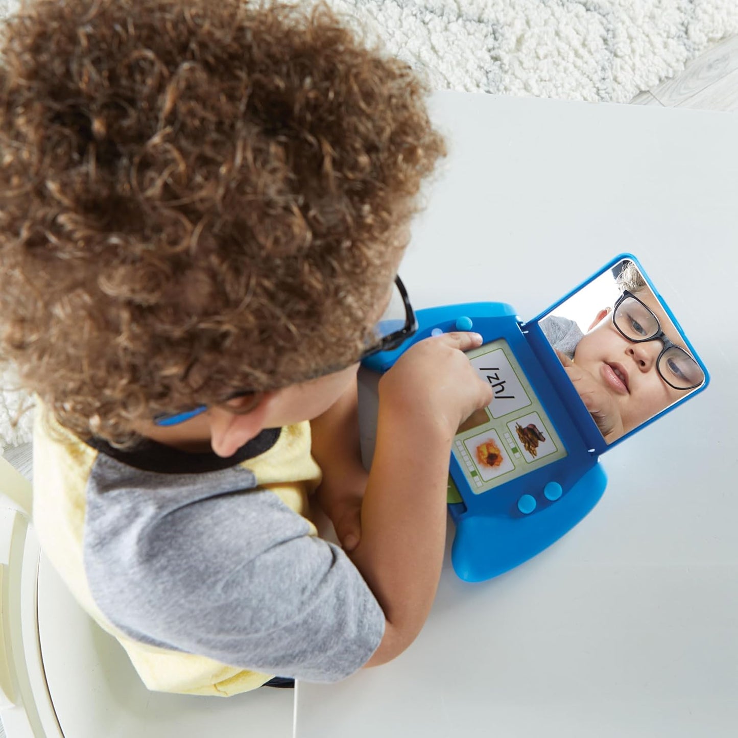 hand2mind Talking Mirror My Sounds Phoneme Set, Phonemic Awareness, Speech Therapy Materials, Phonics Manipulatives, Toddler Talking Flash Cards, Letter Sounds, Preschool Learning Activities