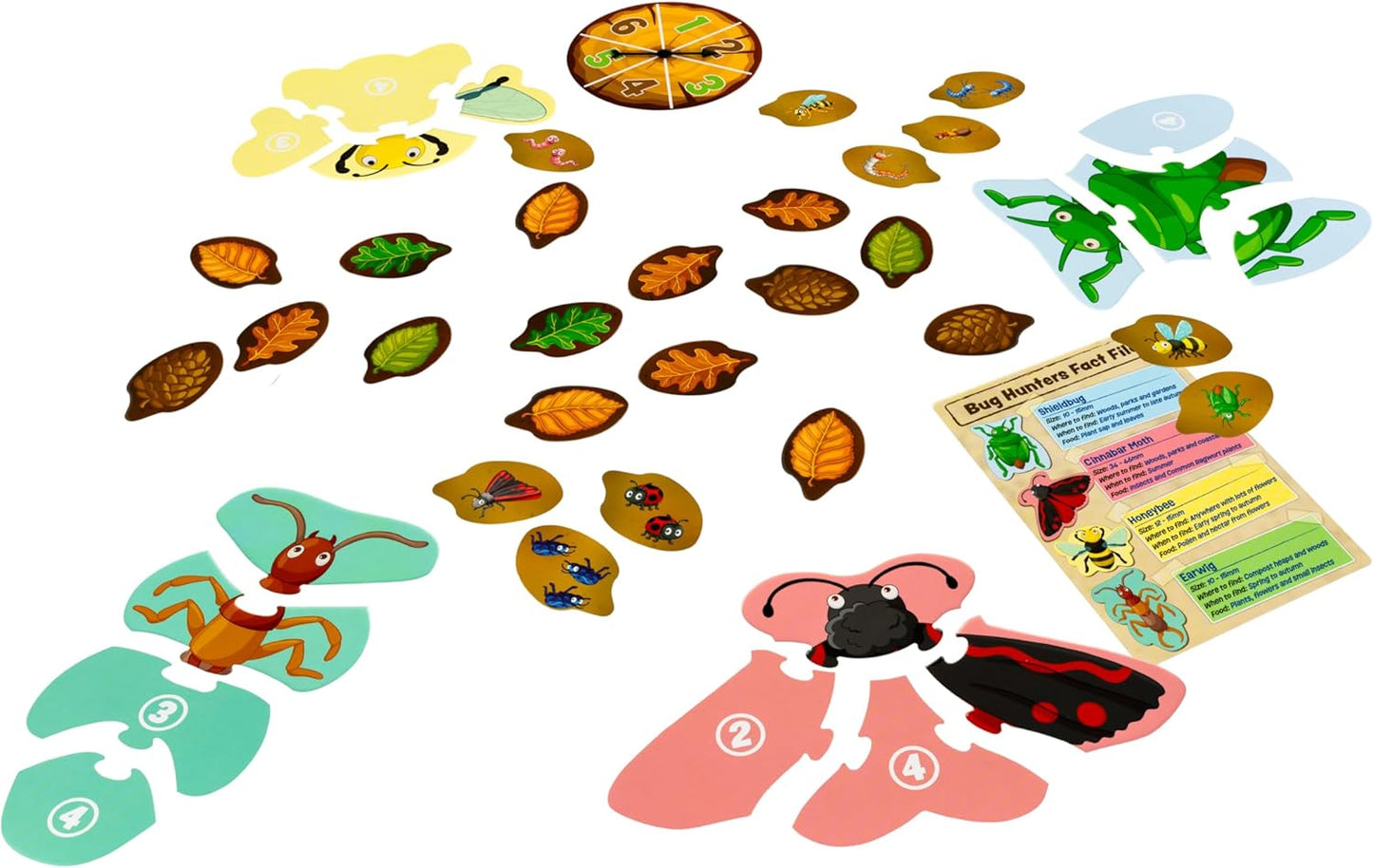 ORCHARD TOYS Moose Smelly Socks Game. Find Matching Pairs of Socks for Your Monsters! for Ages 3-6 and 2-4 Players