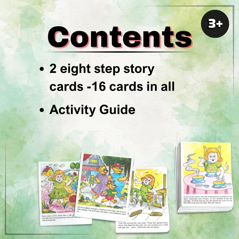 Creative Educational Creative Pre-School Story Telling Step-by-Step-3 Game