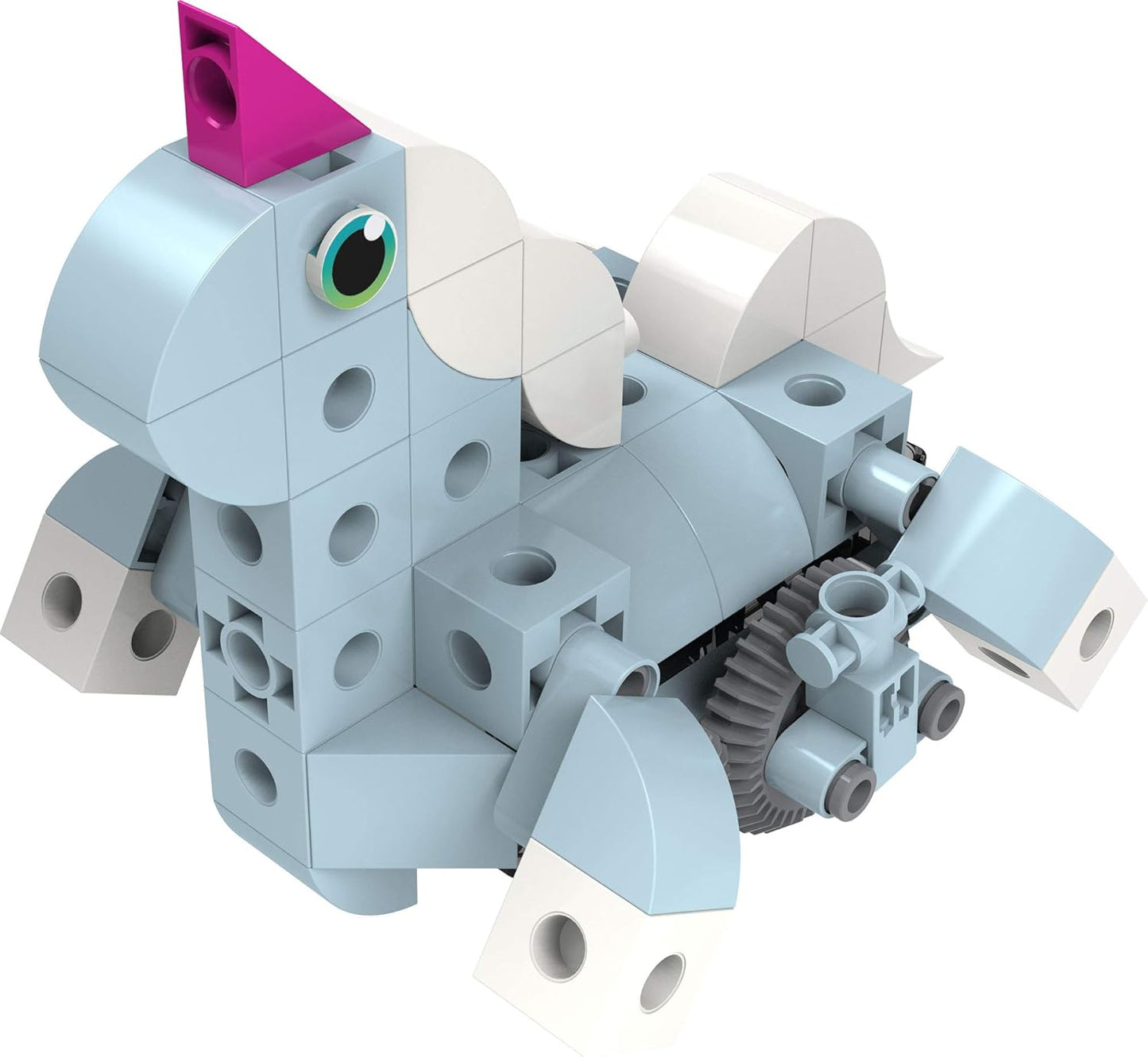 Thames & Kosmos Kids First Robot Pet Shop: Owls, French Bulldogs, Sloths & More! STEM Experiment Kit for Young Engineers | Build 8 Motorized Robots of Cute Animals | Play & Learn with Storybook Manual