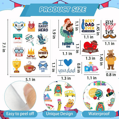 312 Pcs Science Stickers, Chemistry Biology Physics Laboratory Sticker Science Themed Stickers for Craft Supplies Classroom Rewards Party Decorations