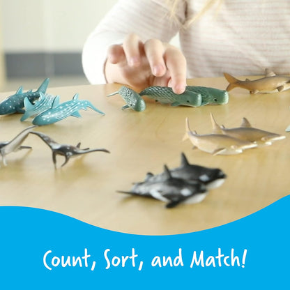 Learning Resources Farm Animal Counters - 60 Pieces, Ages 3+ Toddler Learning Toys, Farm Animals Toys, Develops Counting and Matching Skills