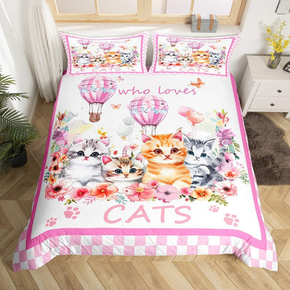 Drum Kit Duvet Cover,Kids Musical Instruments Bedding Set,Rock Music Comforter Cover for Boys Girls Room Decor,Neon Lighting Lightweight Bedspread Cover Twin Size with 1 Pillow Case(No Comforter)
