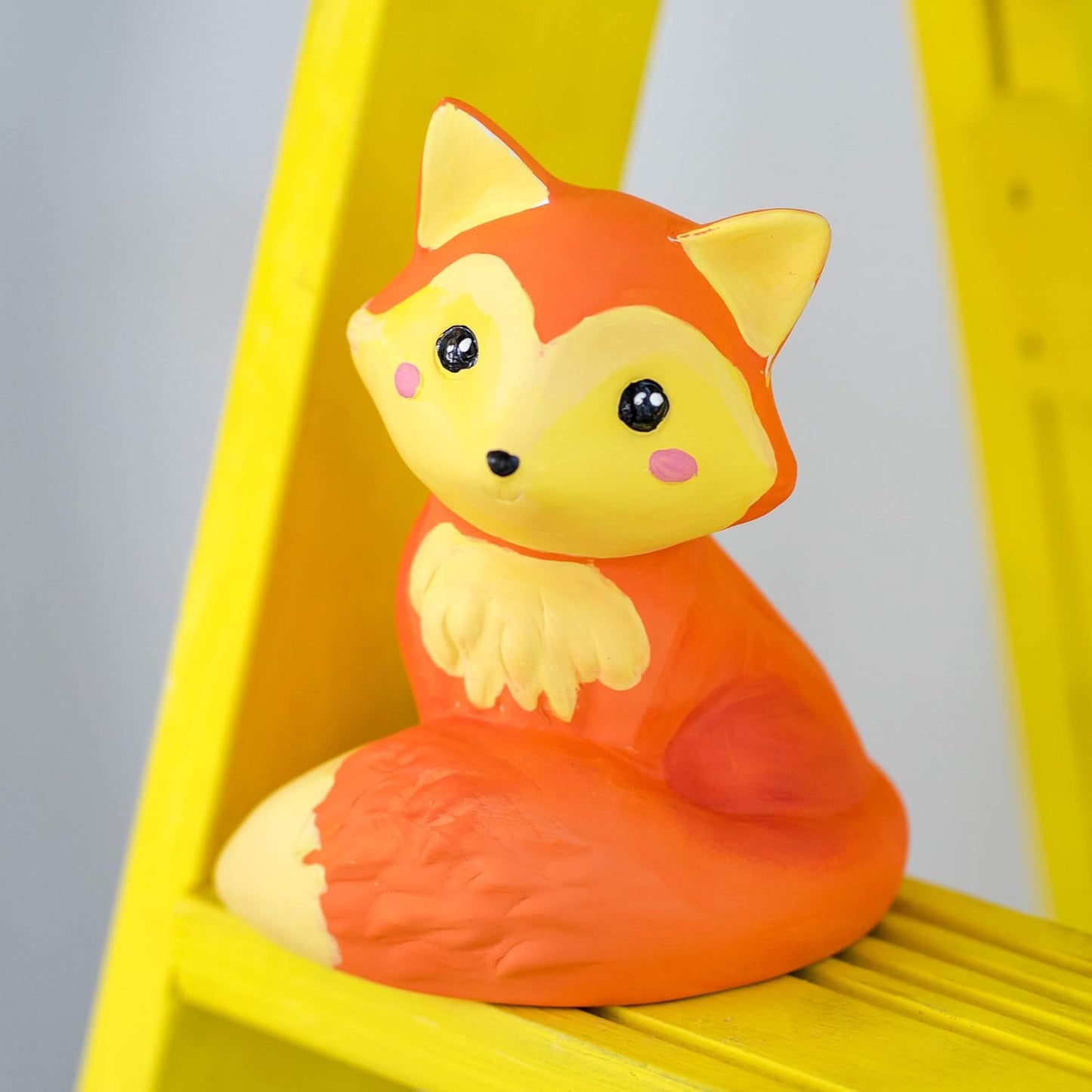 Creative Roots Paint Your Own Rock Pets by Horizon Group USA, 6 Colors, Paint Brush, Wiggly Eyes and Glue Included, Multicolor