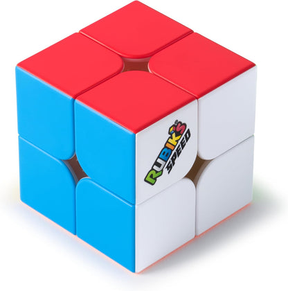 Rubik’s Cube, 3x3 Magnetic Speed Cube for Super Fast Solves, Twisting Fidget Toy, Challenging Brain Teaser & Sensory Puzzle for Adults, Teens, & Kids, for Ages 8 & Up