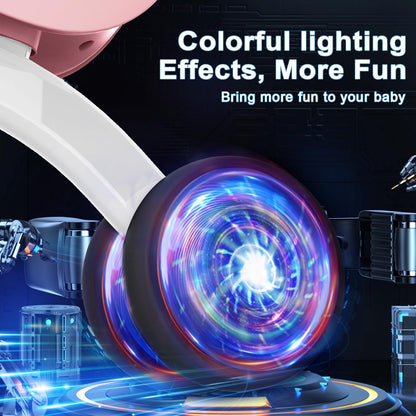 Gamfeiny Colorful Lighting Baby Balance Bike Toys for 1 Year Old Boy Girl Gifts, 10-36 Month Toddler Balance Bike, No Pedal 4 Silence Wheels & Soft Seat First Riding on Toys, 1st Birthday Gifts