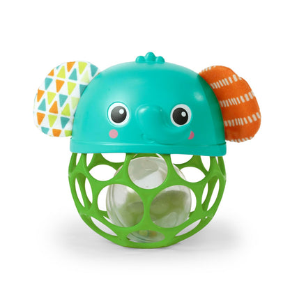 Bright Starts Oball Musical Toy, Jingle & Shake Pal, BPA-Free Easy-Grasp Baby Rattle Toy, Ages Newborn+