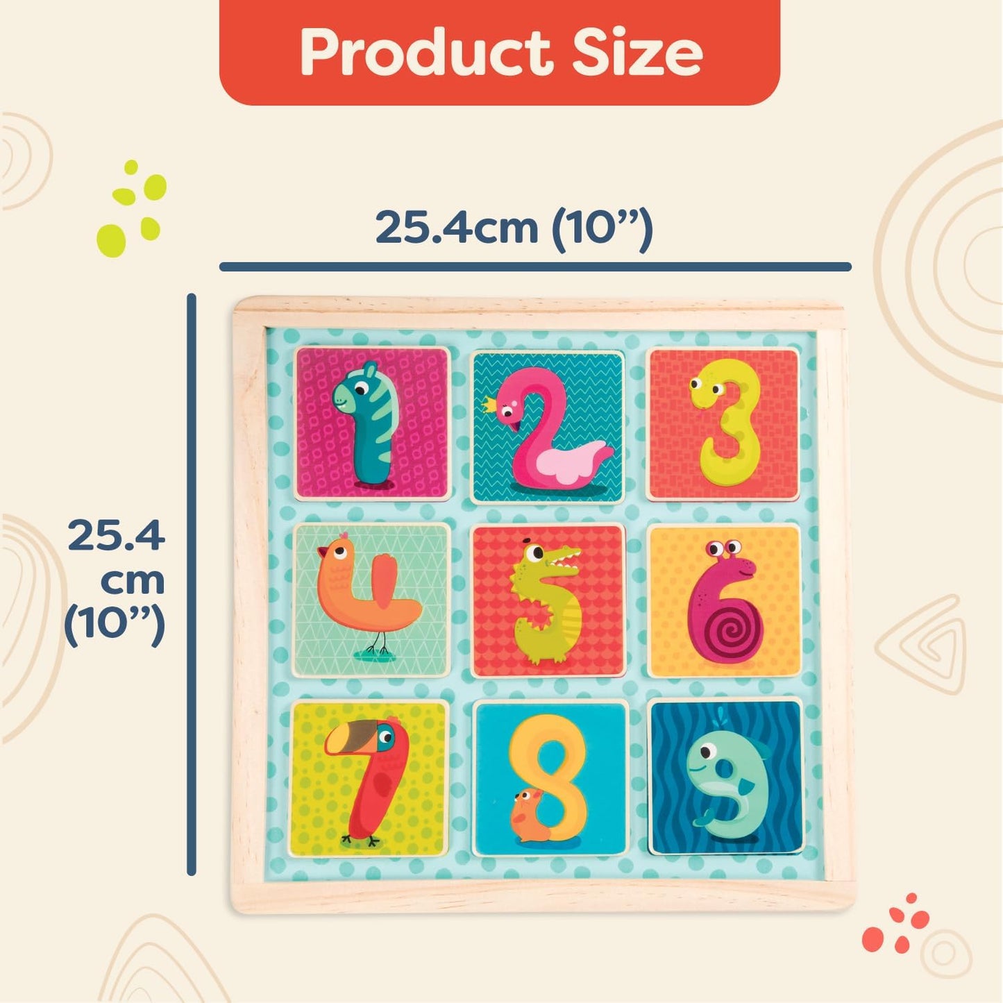 B. toys - Magnetic Alphabetic - Double-Sided Puzzle & Chalkboard - 26 Magnetic Letter-Pieces - 2-in-1 Puzzle for Kids - 3 Years +