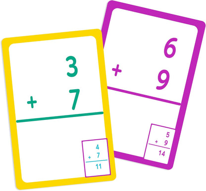 BAZIC Products Multiplication & Division Flash Cards, Educational Flash Cards for Kids, Math Flash Cards, Ideal for Math Learning Practice at Home or School, 36 Cards, 2-Pack