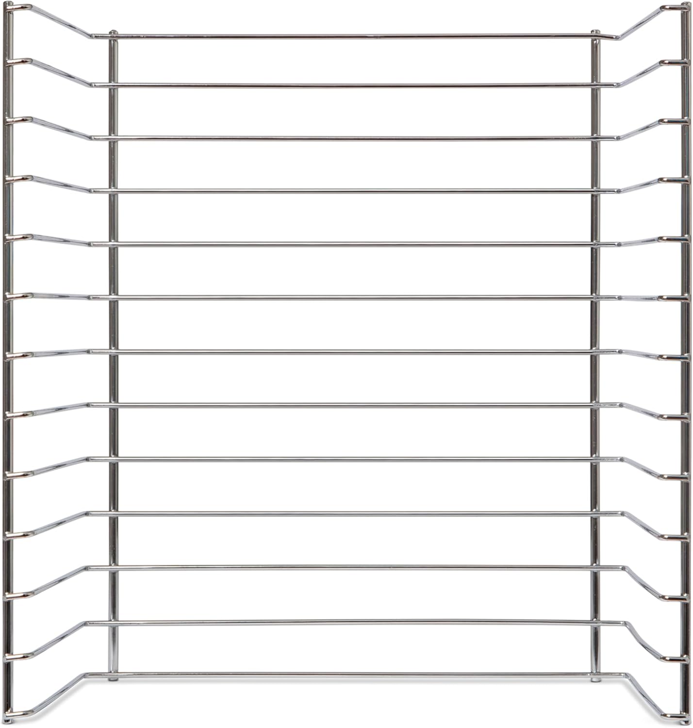Melissa & Doug Puzzle Storage Rack - Wire Rack Holds 12 Puzzles