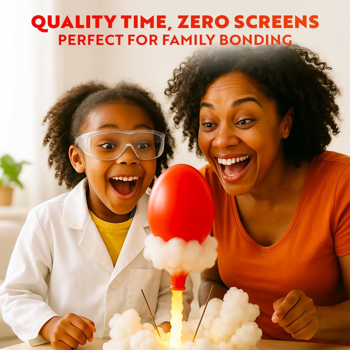 Playz Kaboom! 50+ Explosive Science Experiments Kit for Kids Age 8-12 with 25 Playz Lab Token Experiments - Chemistry Set STEM Learning & Educational Toys & Gifts for Boys, Girls, Teenagers & Kids