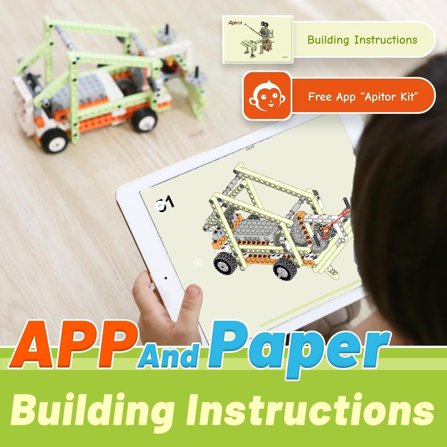 8 in 1 STEM Kits for Kids Age 6-8, DIY Electronic Monster Truck Building Kit, STEM Toys for Boys Craft Projects 8-10, Build Robot DIY Activity for Ages 6 7 8 9 10 11 12 + Years