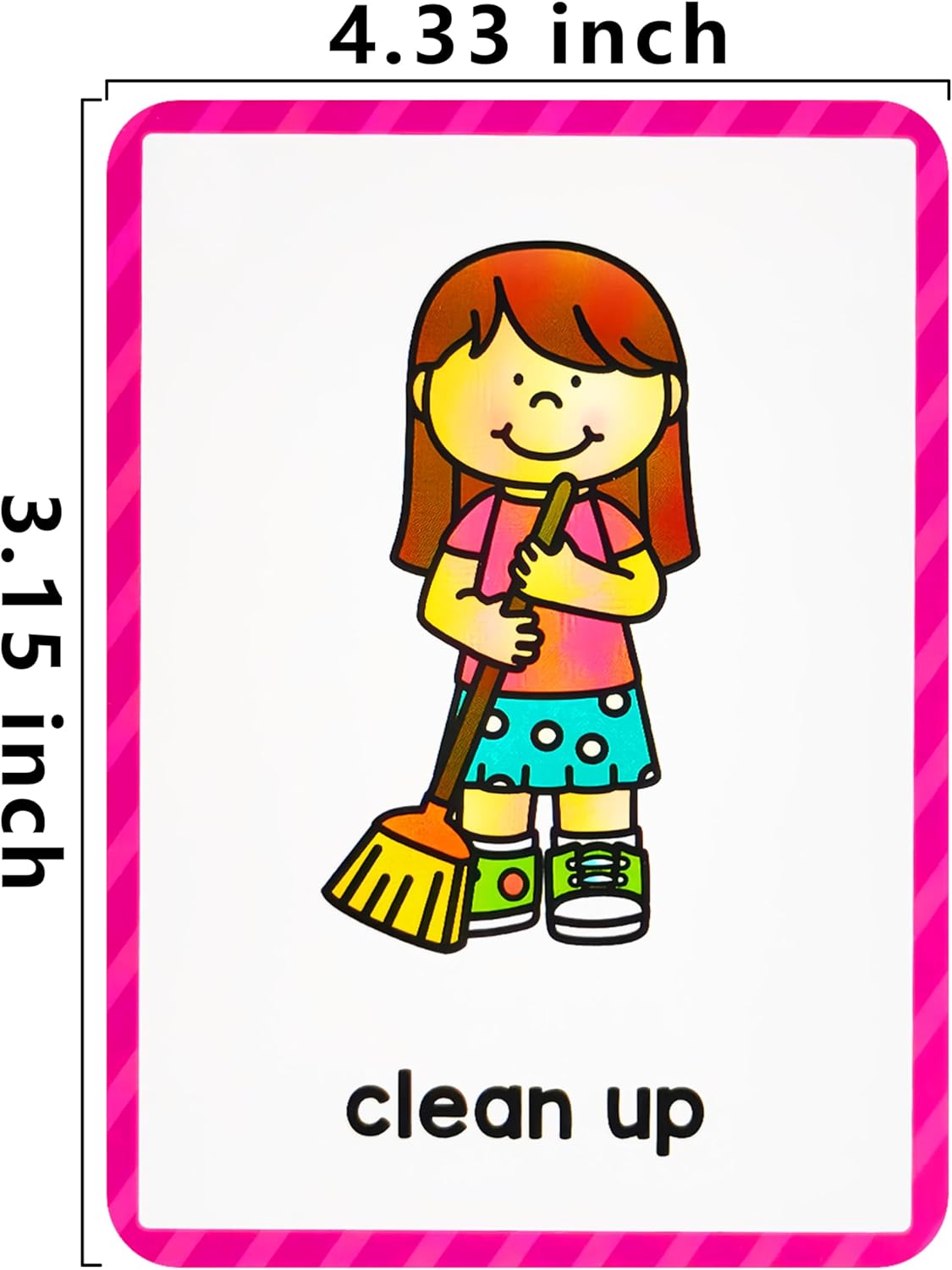 Learning Flashcards Number, 28 Different Number Educational Cards, Social Learning Card for Kids