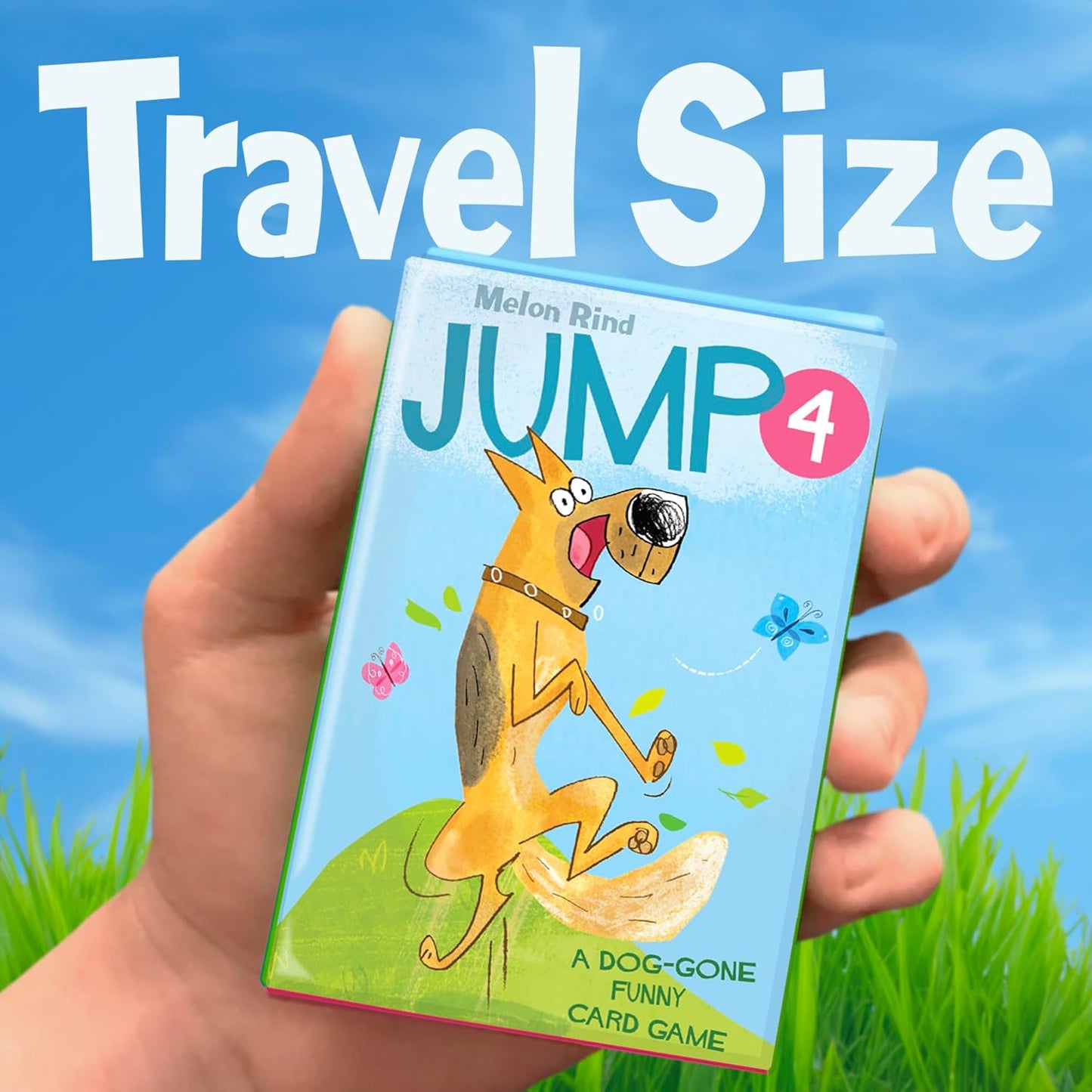 Melon Rind Jump 1, Math Game for Kids Learning Adding and Subtracting by 1, Lively, Card Game, Quick Activity for Boosting Math Confidence, Easy Screenless Fun, Perfect for Kindergarteners, Ages 5+
