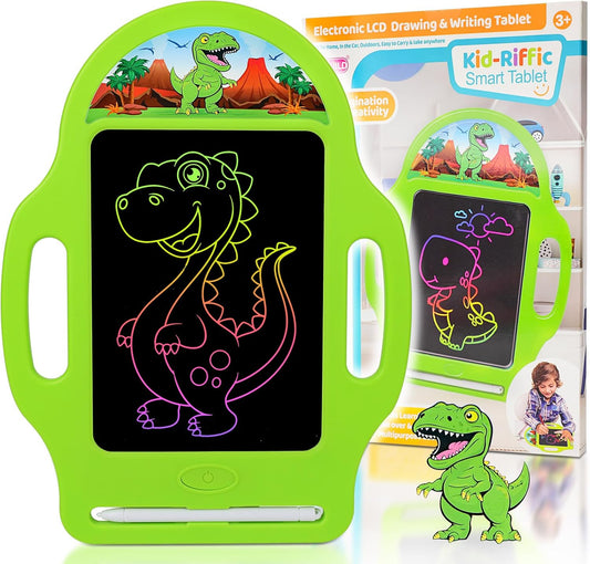 Unicorn 8.5 Inch LCD Writing Tablet for Kids 2-6, Drawing Tablet Doodle Board with Handle, Travel Car Toy for Girls, Educational Sketch Pad Birthday Christmas Gift