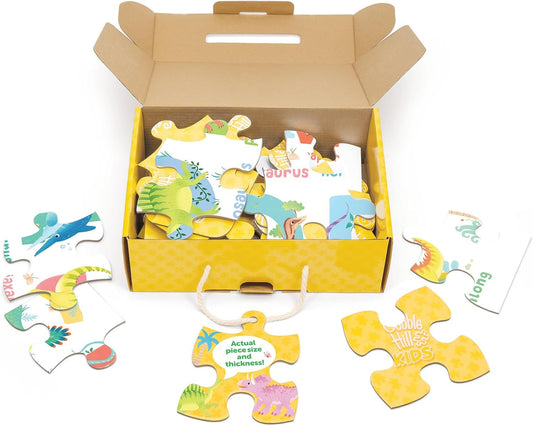 Cobble Hill Kids 35 Piece Floor Puzzle - Dinosaur Alphabet - for Ages 3 and up