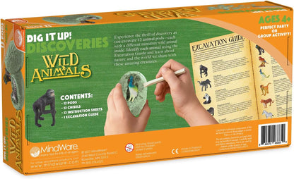 MindWare Dig It Up! (Wild Animals Dig Kit)
