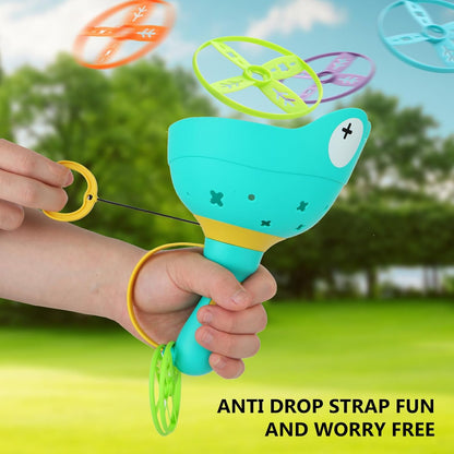 Outdoor Toys for Kids Ages 4-8 Kids Outdoor Flying Toys Manual Capture Catching for Toddlers 3 4 5 6 7 8 Years Old Christmas Easter Birthday Gifts Boys Girls