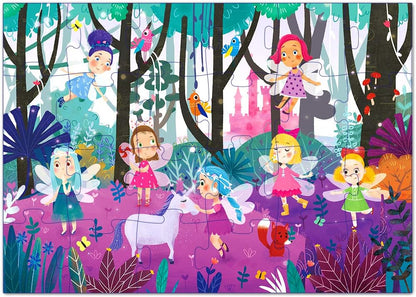 KiDEPOCH 100pc Barnyard Floor Puzzle, 13.8" x 19.7", Paper, Jigsaw, Beginner, 3-8 Years