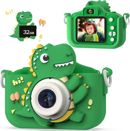 NIDOOT Pop Beads for Girl + Kids Camera for Boys, Toy for 3 4 5 6 7 Year Old Girl & Boys Gifts, HD Selfie Toddler Camera and Jewelry Making Kit for Girls 4-6