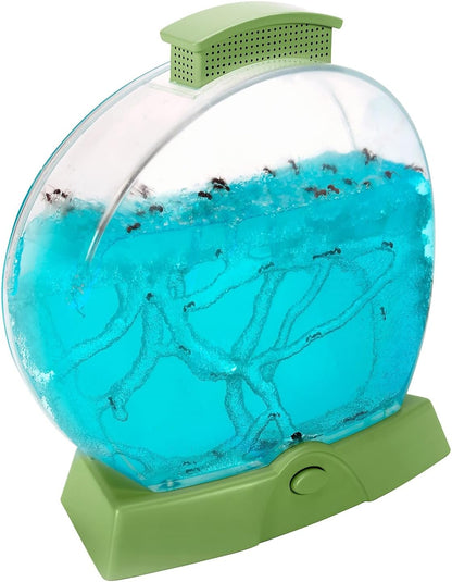 Educational Insights GeoSafari Day 'N' Night Ant Factory - Ant Farm For Kids with Live Ants, Kids Science Kit, At Home Bug Kit, Light-Up Habitat for Viewing Ants, Nature Toy Starter Kits for Ages 7+