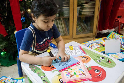 Skillmatics Educational Game - Dots & Mazes, Reusable Activity Mats with Dry Erase Marker, Gifts, Travel Toy, Ages 3 to 6
