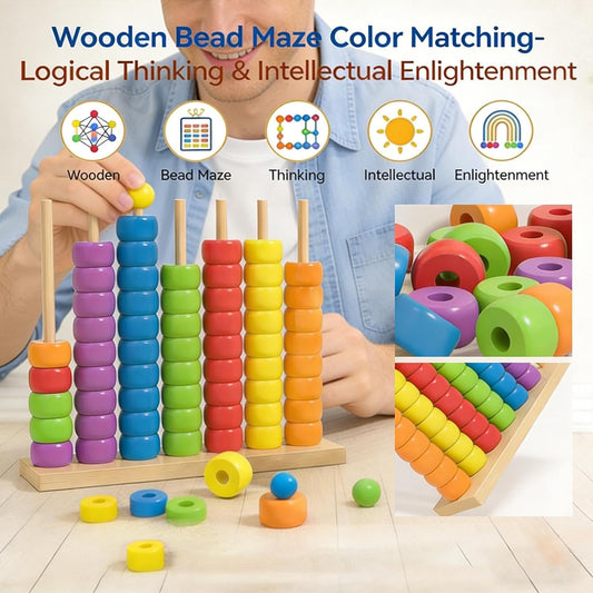 Color Matching Stacking Puzzle Game, Fast Pattern Challenge Ring Stack Puzzle for 2 Players| Competitive Tabletop Brain Teaser for Family Game Night