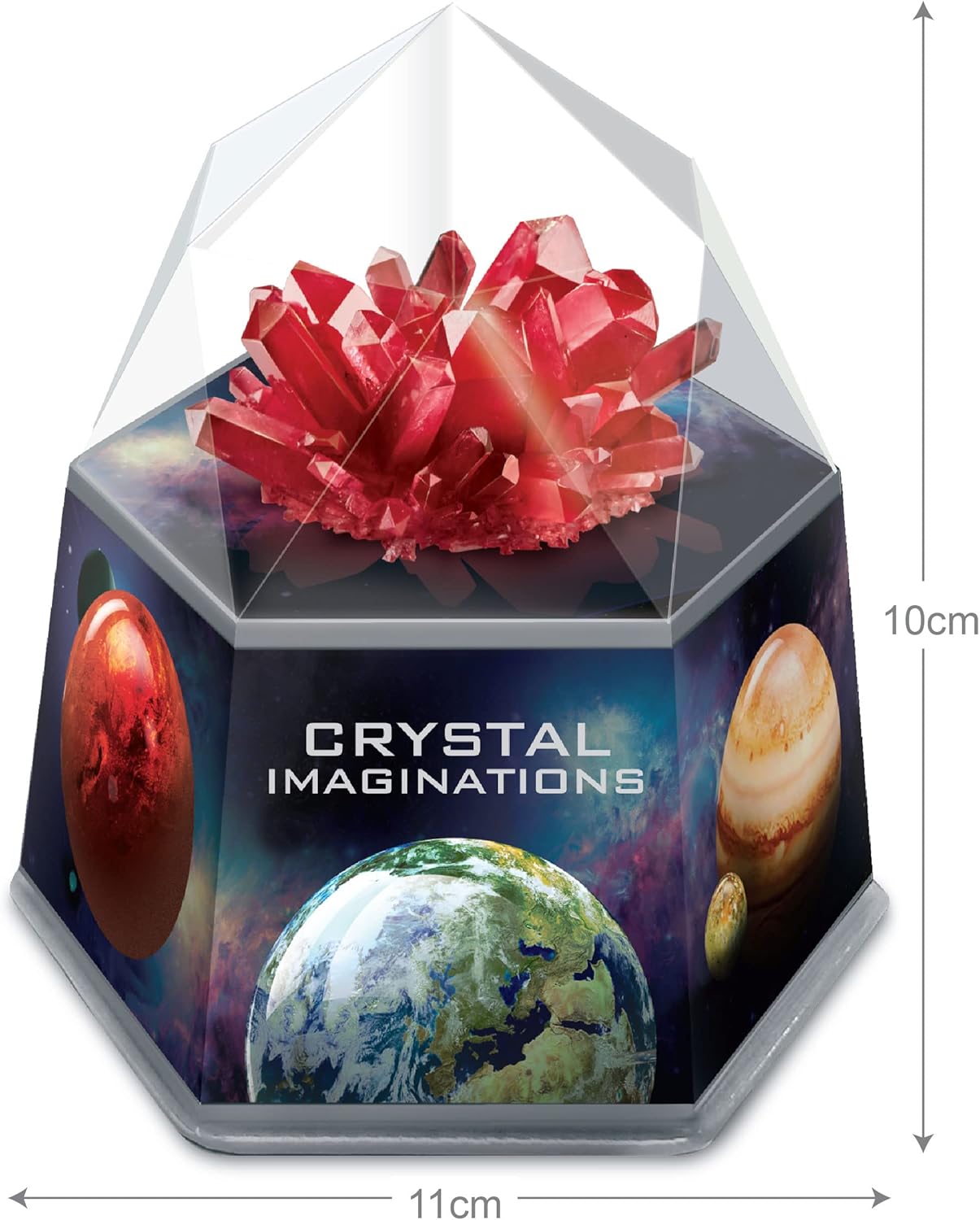 Crystal Growing/Crystal Imaginations Red - (1 Pc.) - Great Hands-on Activity
