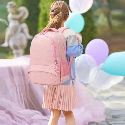 Girls Backpack for Elementary Unicorn Backpack Kids Backpack School Bookbag for Girls 3 in 1 Set Back to School