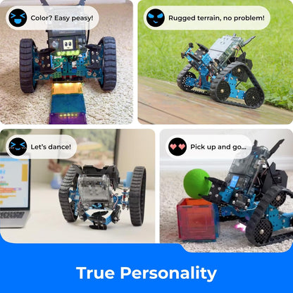 Makeblock mBot2 Coding Robot for Kids, Code Learning Support Scratch & Python Programming, Robotics Kit for Kids Ages 8-14 and up, Building STEM Robot Toys Gifts for Boys Girls
