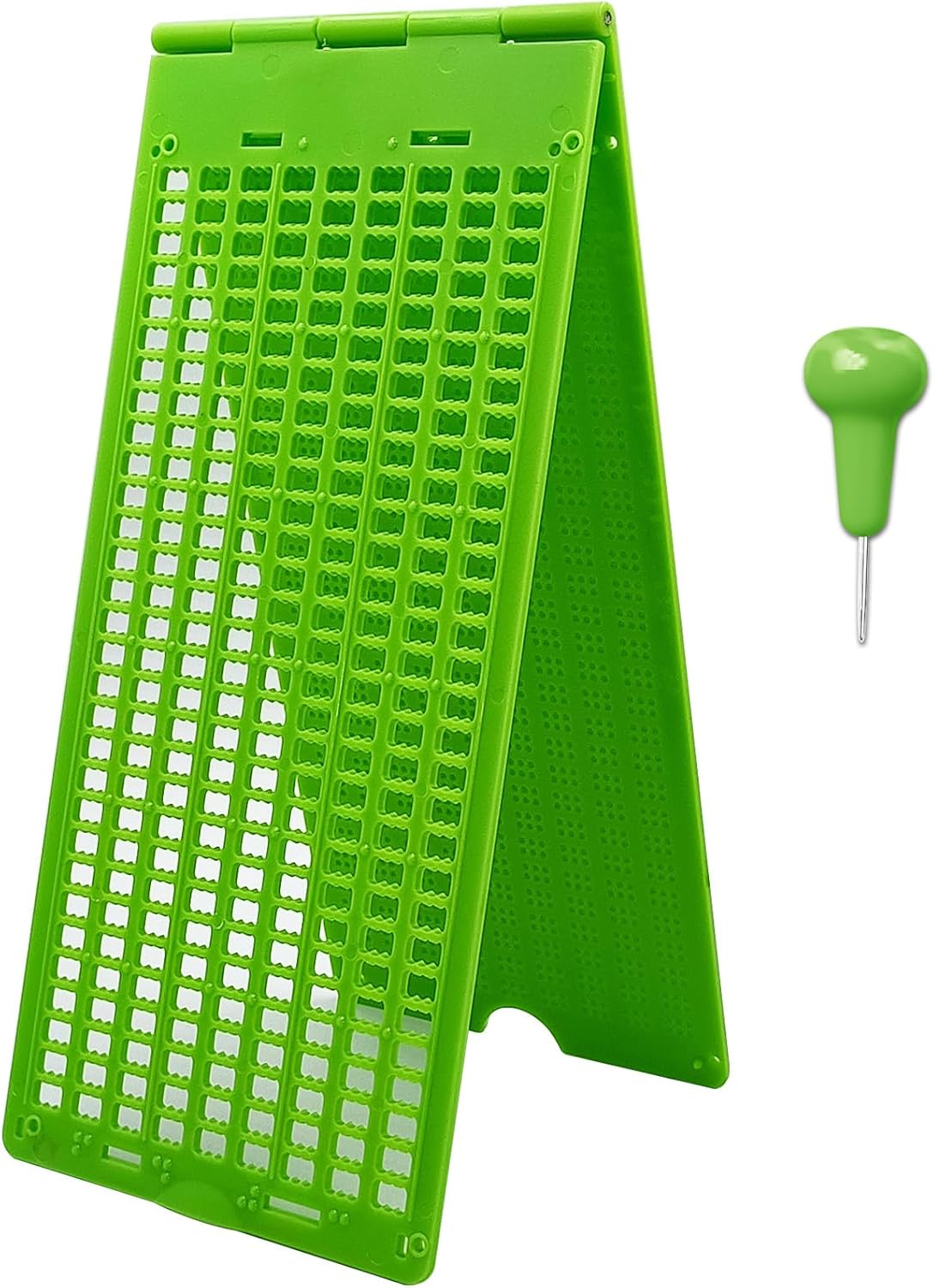 The Blind Abacus - Professional 15-Row Braille Learning Tool with Tactile Signs, ABS Material - Ideal for Math Concept Learning (14+ Years Old and Above to use)