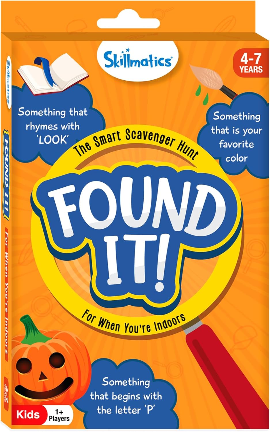 Skillmatics Outdoor Scavenger Hunt Card Game - Found It, Learning Toys, Educational Game Collections, Gifts for Kids, Boys, Girls and Families, for Ages 4, 5, 6, 7, Perfect for Home, School, Playdates