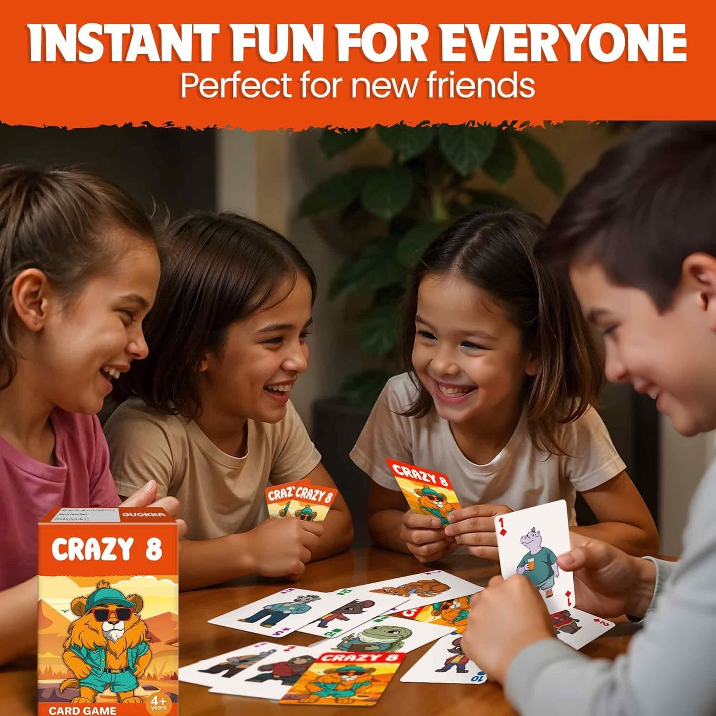 QUOKKA Memory Games for Kids Ages 4–8 – Fun Family Game with Cute Characters, Perfect for Travel, Playdates, Family Time – Educational & Engaging Playing Cards for Kids, Easy to Learn, Fast to Play
