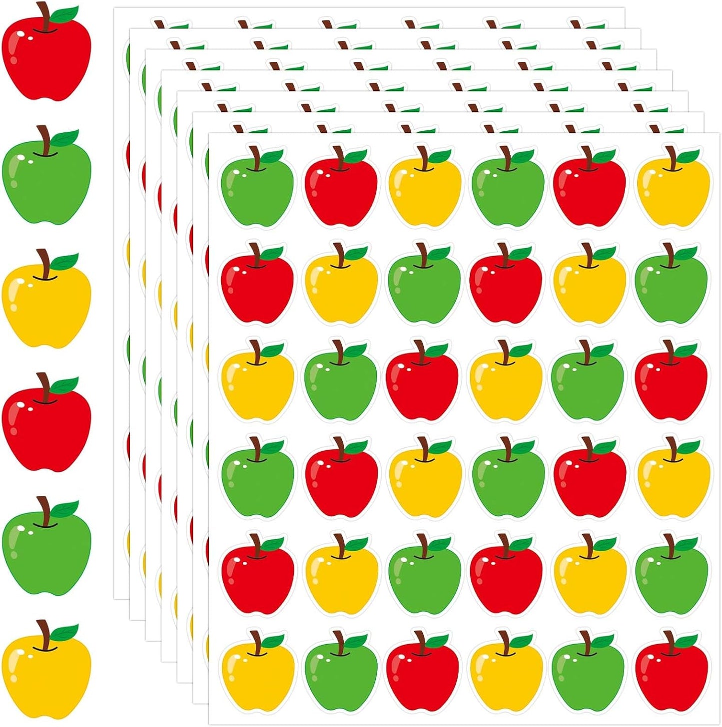 JULMELON 672 PCS Valentines Day Heart Stickers for Kids Conversation Heart Stickers Removable Labels Cards for Candy Envelopes Gifts Classroom Valentine’s Day Party Decorations