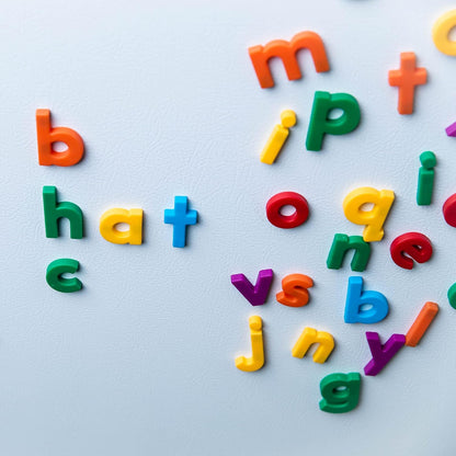 Educational Insights Multicolored Uppercase AlphaMagnets , Set of 42 Uppercase Letters: Perfect for Homeschool & Classroom, Ages 3+