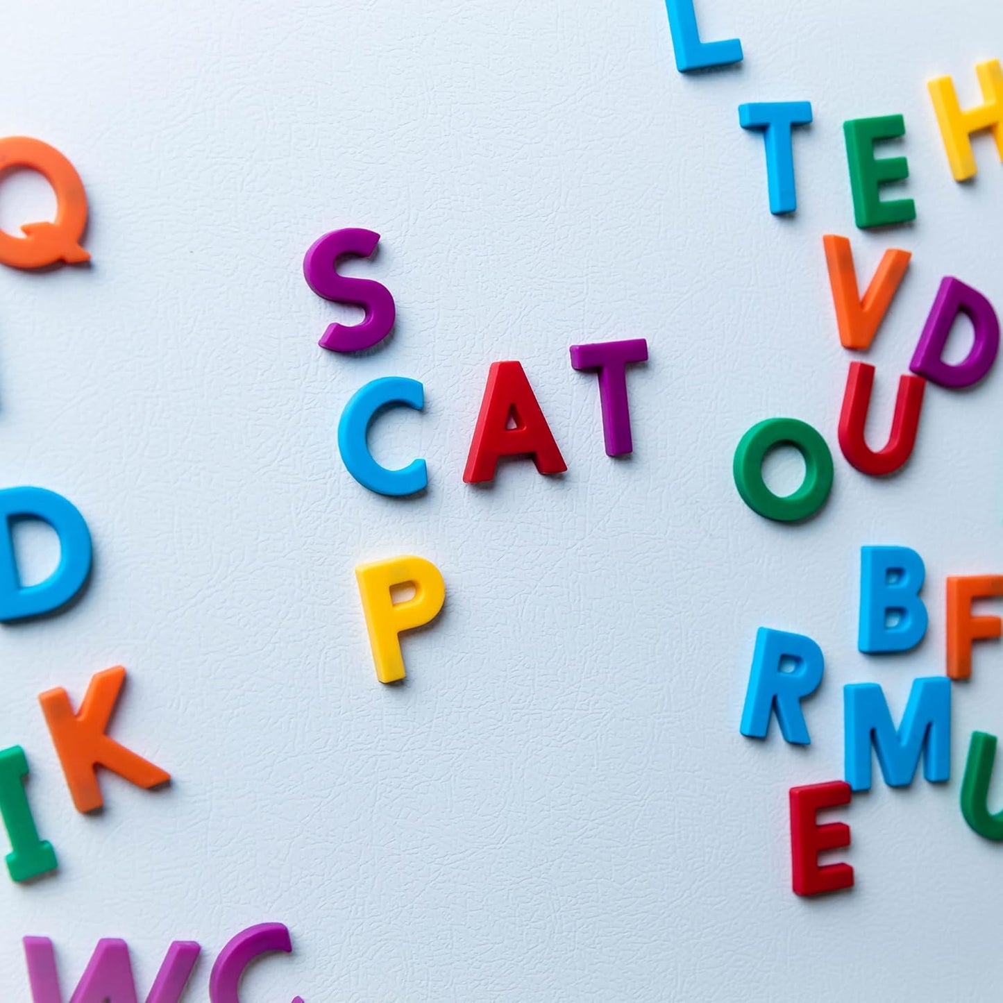 Educational Insights Multicolored Uppercase AlphaMagnets , Set of 42 Uppercase Letters: Perfect for Homeschool & Classroom, Ages 3+