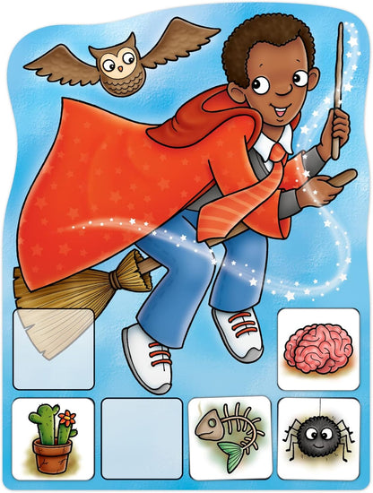 ORCHARD TOYS Moose Smelly Socks Game. Find Matching Pairs of Socks for Your Monsters! for Ages 3-6 and 2-4 Players