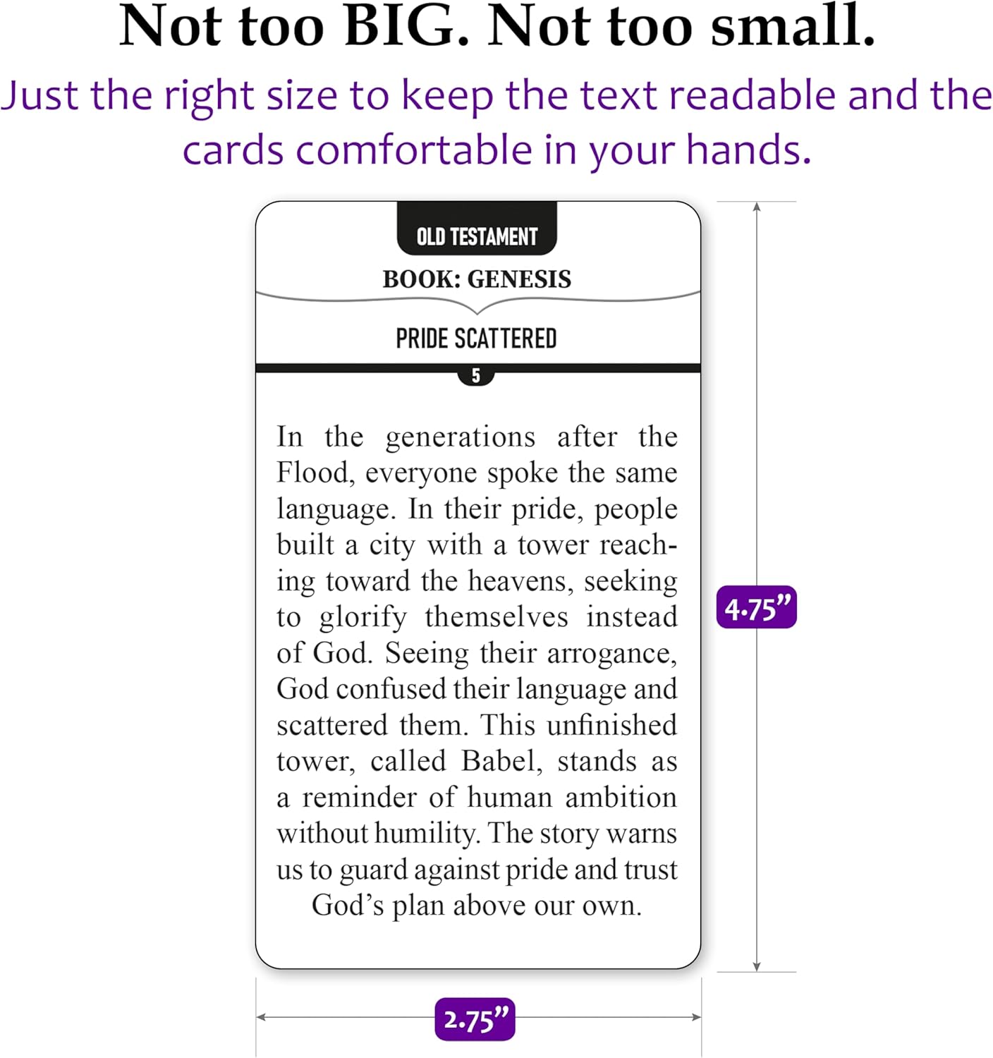 100 Illustrated Bible Story Cards for Kids & Young Adults | Perfect Christian Gift | Screen-Free Family Devotions, Youth Ministry & Sunday School | Faith-Building Scripture Learning