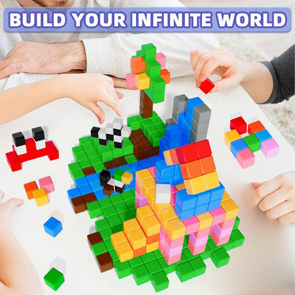 Apluses 32pcs Magnetic Blocks Building Cubes for Toddlers, Classroom Must Haves Creative Learning Kids Gifts, Preschool Montessori Sensory Autism Magnet Toys for Boys and Girls Ages 3 4 5 6