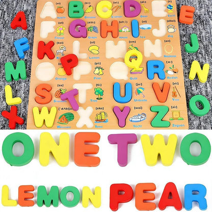 Wooden Number Puzzle for Young Children, 1-20 Digit Operation Symbol Puzzle, Suitable for Number Learning and Educational Toys for Preschool Children Aged 3-5 Years Old