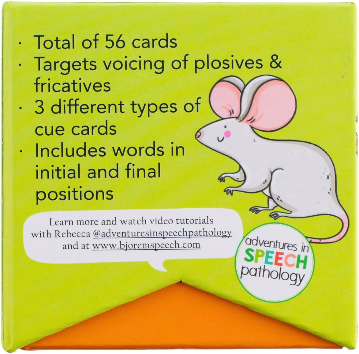 Bjorem Speech Minimal Pairs Stopping: Speech Therapy Cards for Children - Improve Articulation and Phonemic Awareness | Educational Materials | Speech Materials