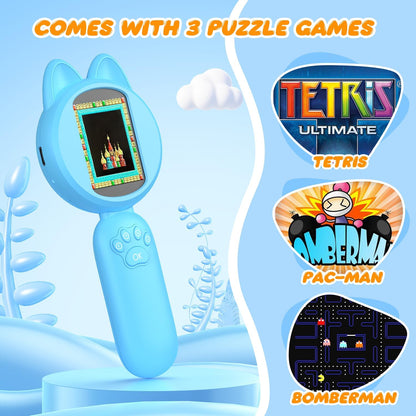 Leipan Magnifying Glass for Kids, 100X Handheld Microscope with 2" LCD Scrren, Kids Magnifer with 8 LED Lights, Christmas Birthday Gifts for Children