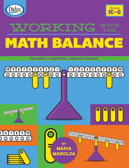 Didax Educational Resources Working with Math Balance Book