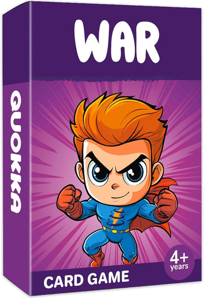 QUOKKA Memory Games for Kids Ages 4–8 – Fun Family Game with Cute Characters, Perfect for Travel, Playdates, Family Time – Educational & Engaging Playing Cards for Kids, Easy to Learn, Fast to Play