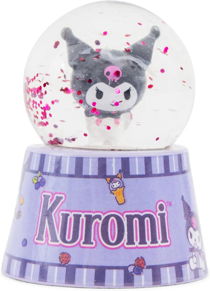 Silver Buffalo Disney Mickey and Friends Mini Light Up Snow Globe│Minnie Mouse│3.8 Inches Tall, 45mm (Small)