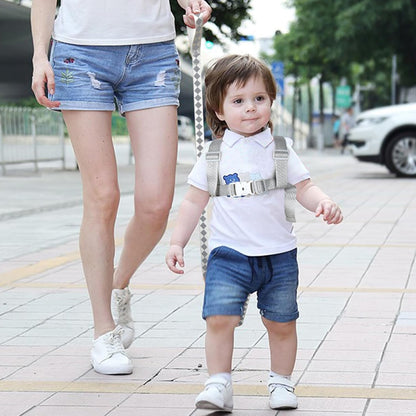 Accmor Toddler Harness Leash + Reflective Anti Lost Wrist Link, Cute Car Kids Back Pack with Hand Strap Collapsible Child Walking Restraint Belt Tether Hold Baby Boys Close for Outdoor Travel